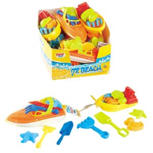 ΒΑΡΚΑ ή ΚΡΙΣ ΚΡΑΦΤ ΣΕΤ=4ΤΕΜ Κρις κράφτ=27x11cm. Βάρκα=22x10cm SummerTiempo 62965