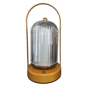 Επαναφορτιζόμενο επιτραπέζιο φωτιστικό LED - 43-3 - 430132 - Gold