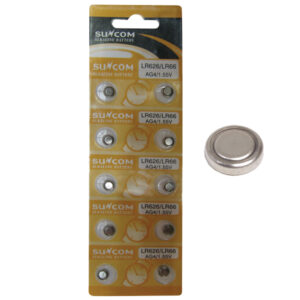 Συσκευασία 10 μπαταρίες λιθίου κουμπία LR626