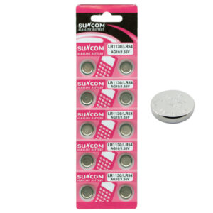 Συσκευασία 10 μπαταρίες λιθίου κουμπία LR1130