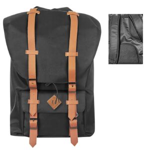 Τσάντα Πλάτης Ανατομική Μαύρη 43x28x15cm JustNote 702304