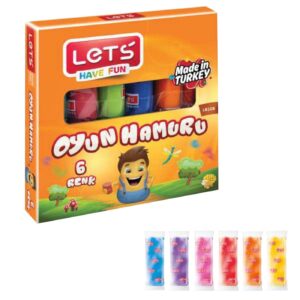 Ζυμαράκια σετ 6 τεμ σε Κουτί 240g net (6x40g) JustNote 702811