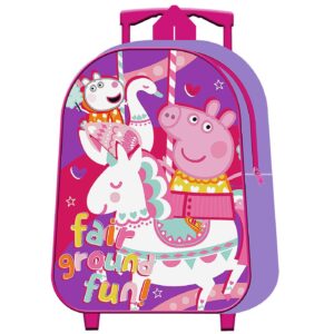 Τσάντα Τρόλευ Νηπίου Ανατομική Peppa pig 28cm JustNote 702819