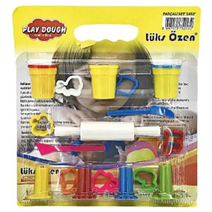 Ζυμαράκια Καρτέλα με Πλάστη & Εργαλεία 34x31cm, 120gr Net(3x40) JustNote 702967