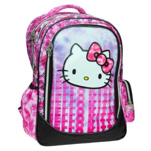 Τσάντα Δημοτικού Hello Kitty tie dye 46x35x20cm Gim 335-71031