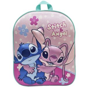Τσάντα Πλάτης Νηπίου Stitch & Angel 3d 31cm Stitch