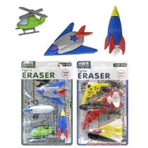 Γόμες 3d Ιπτάμενα 4τεμ ~4cm JustNote 703393