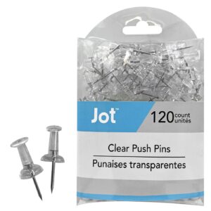 Καρφάκια Πίνακα Διάφανα 120τεμ 25mm JustNote 703433