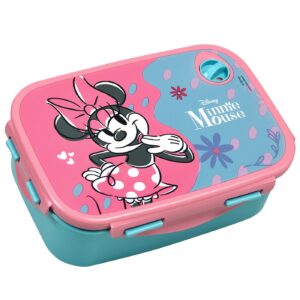Δοχείο Φαγητού Πλαστικό pp 900ml  Minnie 17,5x7x13cm  900ml Gim 553-04265