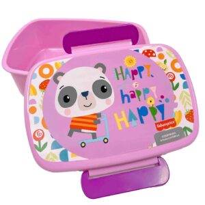 Δοχείο Φαγητού Πλαστικό pp 900ml  Panda Fisher Price 17,5x7x13cm  900ml Gim 571-68265
