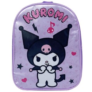 Τσάντα Πλάτης Νηπίου Kuromi 29cm Kuromi 1000E28-4251