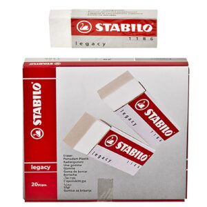 Γόμα Stabilo Λευκή πακ=20τεμ  Stabilo