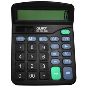 Κομπιουτεράκι Μεγάλο 12 Ψηφίων 15x12cm JustNote 7152