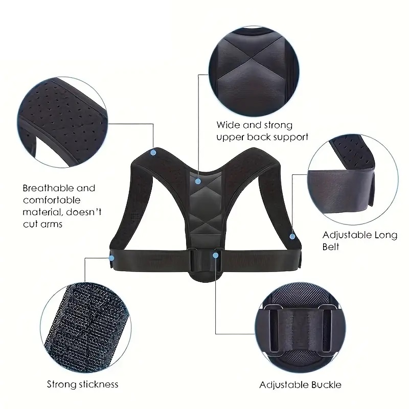 Ζώνη-ορθοστάτης πλάτης - Posture Correction Belt - 521005 - Image 3