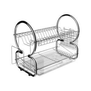 Πιατοθήκη αποστράγγισης διώροφη - WL261-8 - 38cm - 521278