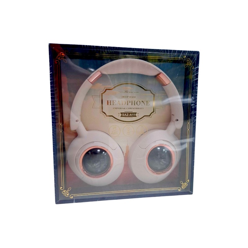 Ασύρματα ακουστικά - Headphones - SAZ-A11 - 541105 - Light Pink - Image 2