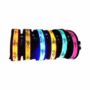 Φωτεινό περιλαίμιο - κολάρο σκύλου - 2.5cm - S/M/L - 10pcs - 550233