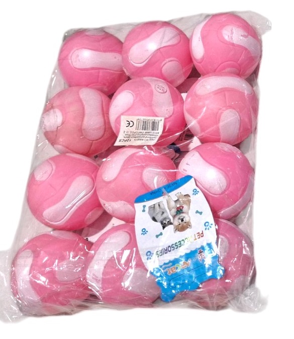 Παιχνίδι σκύλου Latex μπαλάκι - 6cm - 12pcs - 550272 - Image 2