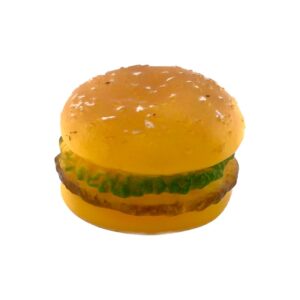 Παιχνίδι σκύλου Latex Burger - 8x5cm - 12pcs - 550381