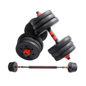 Σετ αλτήρες γυμναστικής με μπάρα - 10kg - 556635