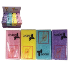 Ελαφρόπετρα χρωματιστή ποδιών Υ10 2,5Χ5