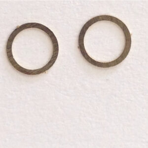 Σετ 50 μικρά μεταλλικά διακοσμητικά νυχιών - στεφάνια