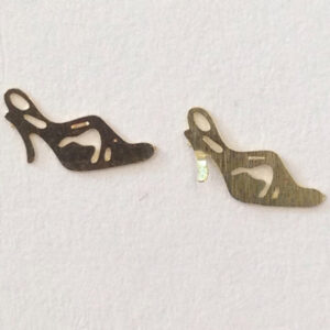 Σετ 50 μικρά μεταλλικά διακοσμητικά νυχιών γόβες