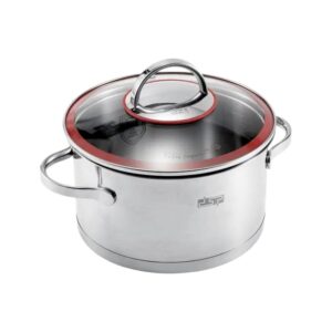 Κατσαρόλα ανοξείδωτη με καπάκι - 2.6L - CS003-B18 - DSP - 561734