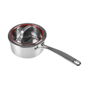 Γαλατιέρα ανοξείδωτη με καπάκι - 1.5L - CS001-A16 - DSP - 562496