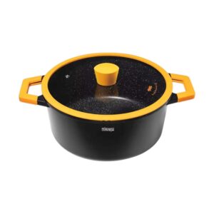 Κατσαρόλα αντικολλητική - 7L - CA002-B28-Black - DSP - 563400