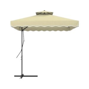 Ομπρέλα κήπου κρεμαστή - YB3099 - 585373 - Beige