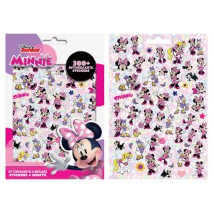Μπλοκ με 300 Αυτοκόλλητα Minnie 21,5x14,5cm Disney