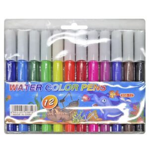 Μαρκαδόροι Jumbo 5,4mm σετ=12χρωματα  JustNote 80154