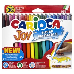 Μαρκαδόροι Carioca joy 2,8mm σετ=36χρωματα  Carioca 40616