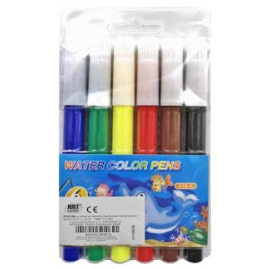 Μαρκαδόροι Jumbo 5,4mm σετ=6χρωματα  JustNote 80582