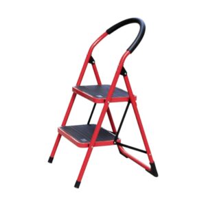 Πτυσσόμενη σκάλα-σκαμπό σιδερένια - 108-2 - 617440