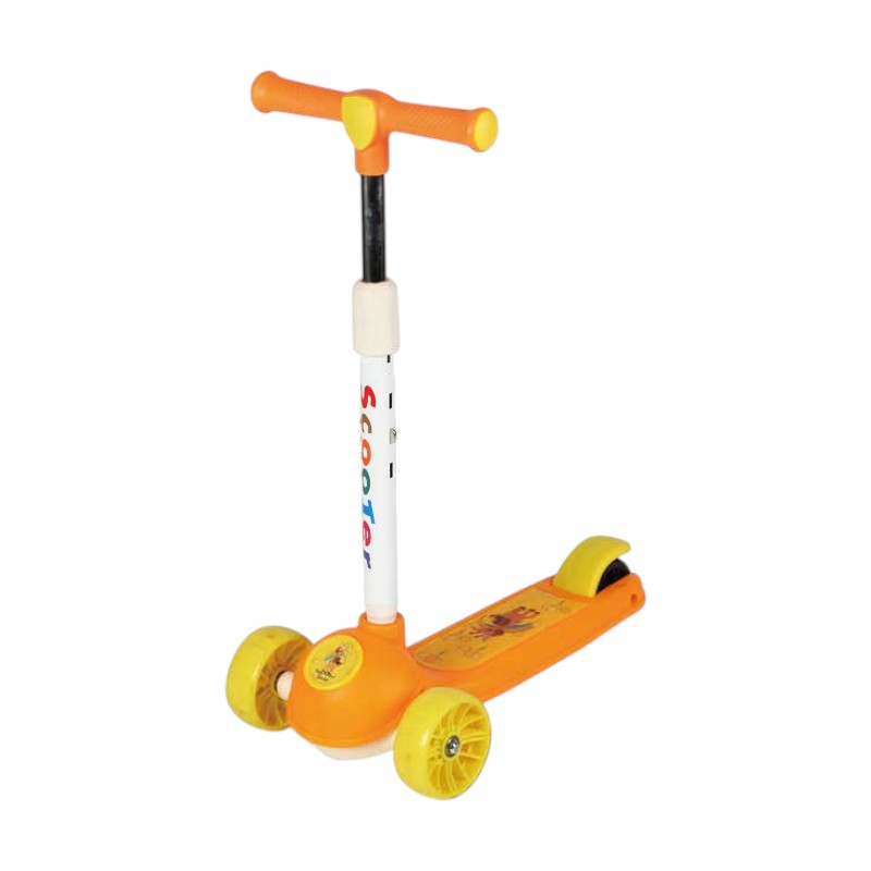 Παιδικό πατίνι τρίκυκλο - NLD-808 - 630112 - Yellow/Orange