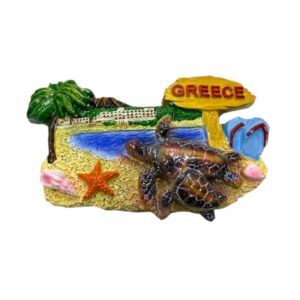 Tουριστικό μαγνητάκι Souvenir – Σετ 12pcs - Resin Magnet - Greece - 678059