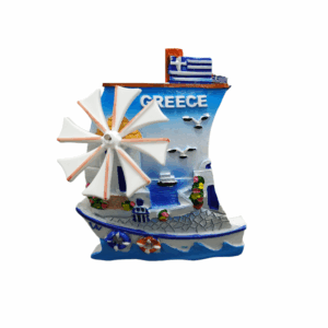 Tουριστικό μαγνητάκι Souvenir – Σετ 12pcs - Resin Magnet - Greece - 678191