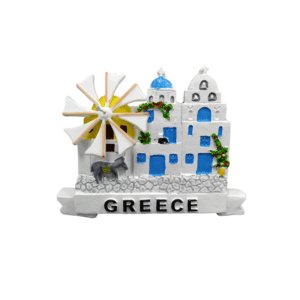 Tουριστικό μαγνητάκι Souvenir – Σετ 12pcs - Resin Magnet - Greece - 678196