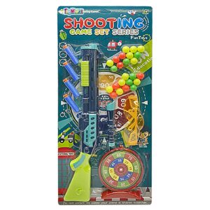 Καραμπίνα Στόχος-Μπίλιες-Βελάκια σε Καρτέλα 25x57x3cm ToyMarkt 88758