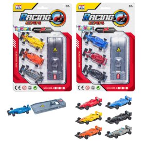 Σετ 3 Φόρμουλες Free Wheels με Εκτοξευτήρα 17x25x2cm ToyMarkt 88765