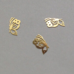 50 διακοσμητικά νυχιών χρυσές πεταλούδες