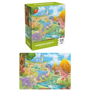 Παζλ 54 τεμ Δεινοσαυράκια 16x20x4cm ToyMarkt 891876