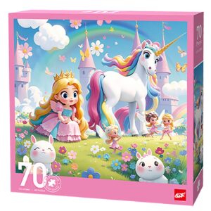 Παζλ 70 τεμ Μονόκερως 25x25x5cm ToyMarkt 891903