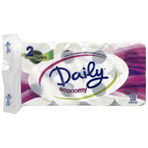Χαρτί Υγείας Daily Soft 8τεμ Μήκος Ρολού:19,7m 65gr Daily