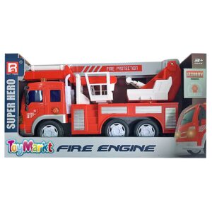 Πυροσβεστική Friction με φως & Ήχους 28x15x9cm ToyMarkt 902237