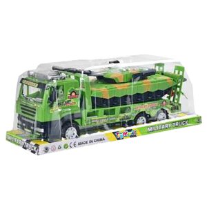 Στρατιωτική Νταλίκα Friction & Τανκ 42x16x13cm ToyMarkt 902325