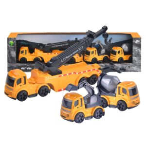 Γερανός Οδικής Βοήθειας Friction με 2 Δομικά 42x11x7cm ToyMarkt 902386