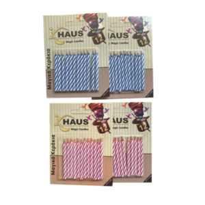 Σετ 12 μαγικά κεράκια γεννεθλίων